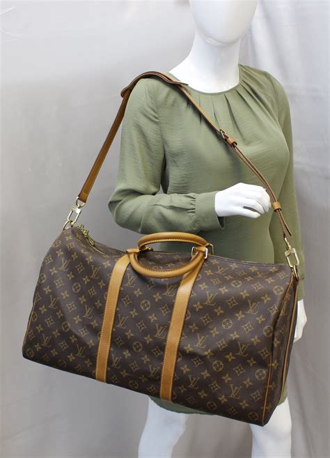 louis vuitton black keepall bandouliere bag price|Louis Vuitton Keepall 50 bag.